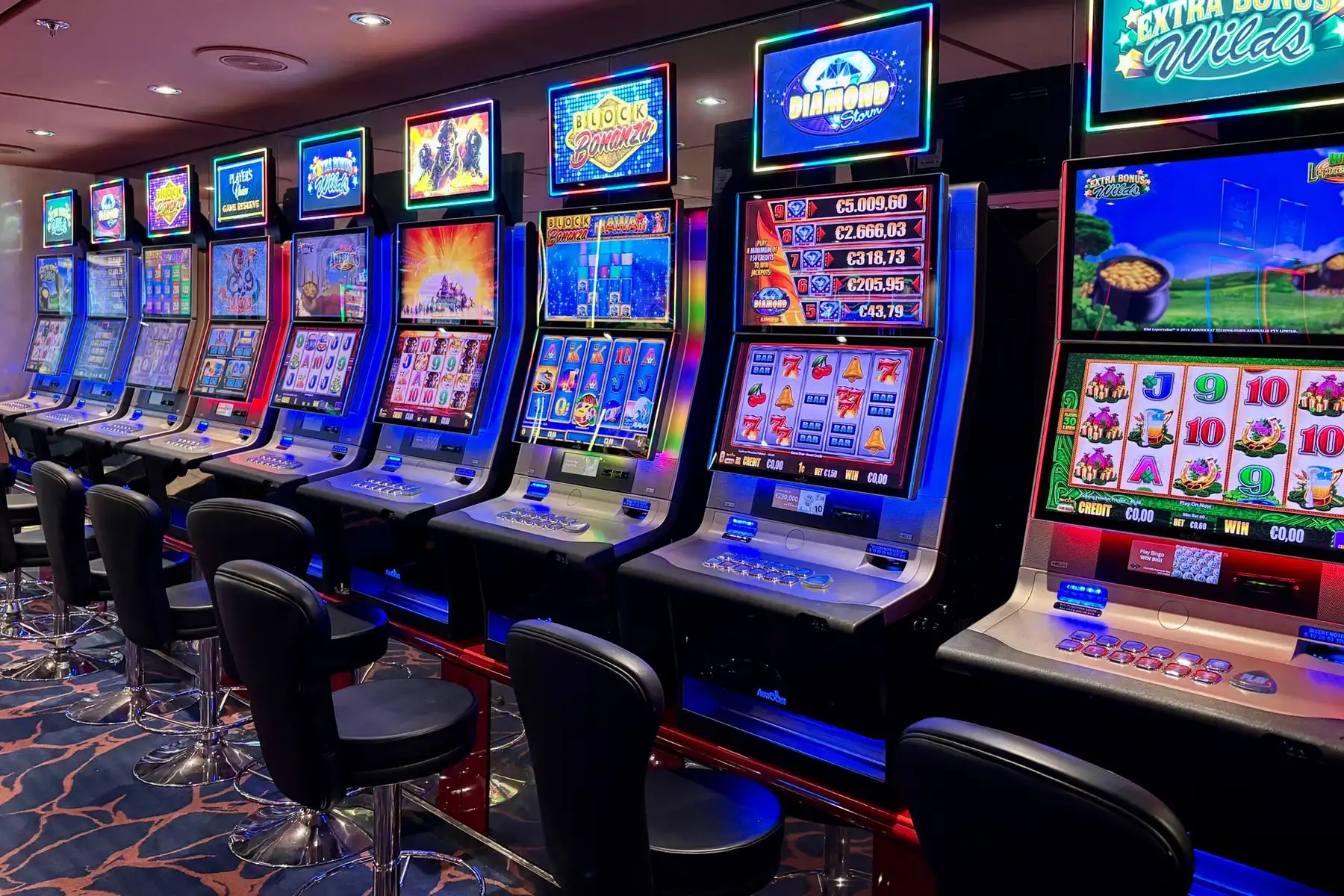 A considered casino floor in Queenstown